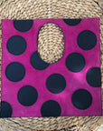 Steve Square bag - polka dot